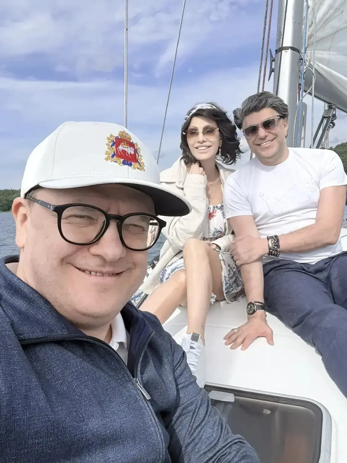 С Николаем Цискаридзе у нас на Увильдах.