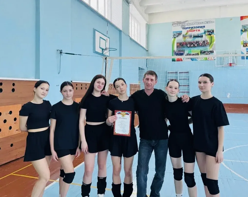 #новости@mediaproject НАШИ ПОБЕДИТЕЛИ🏆🏐  Сегодня команда девушек школьного спортивного клуба "Богаты