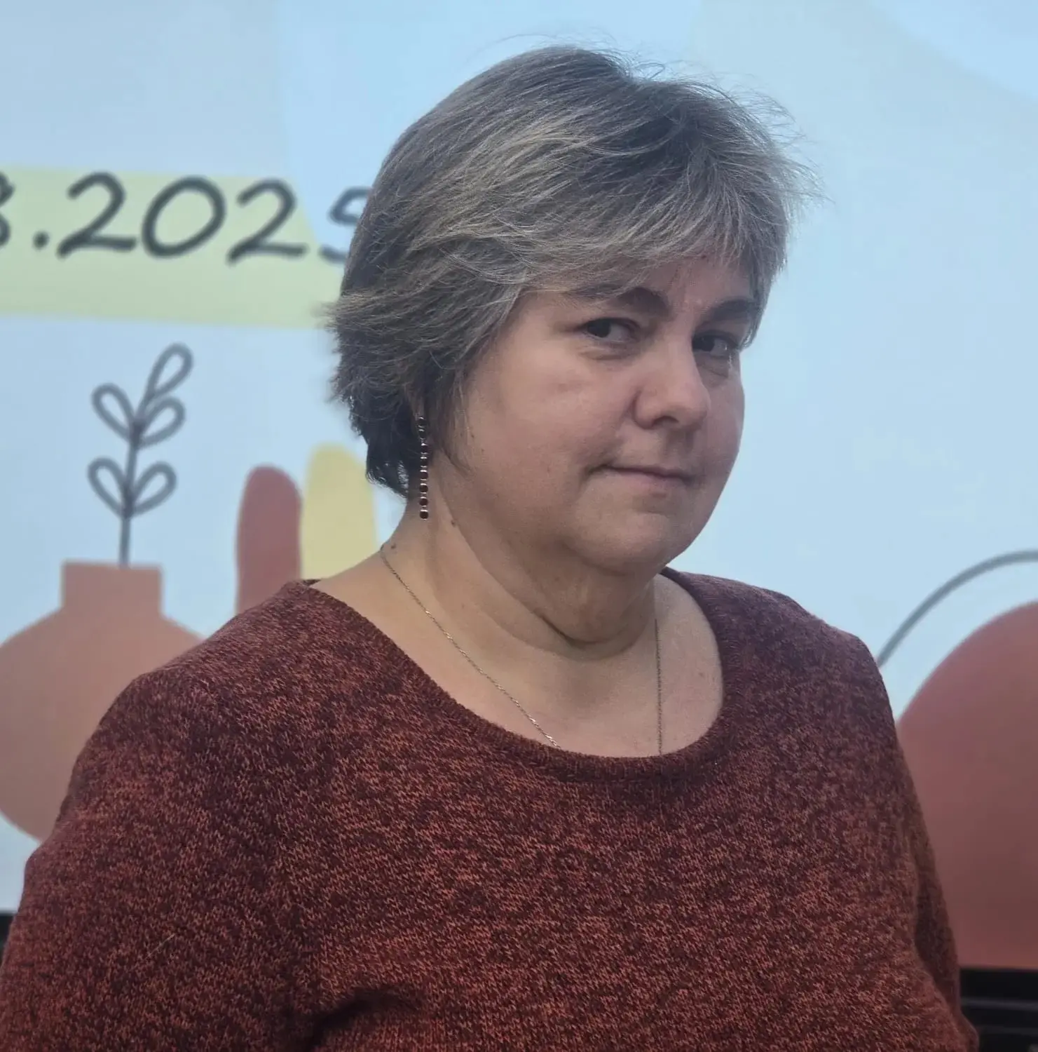 👩🏻‍🏫 Надежда Александровна Мишина, учитель математики, классный руководитель 9К класса.   💬 Два меся