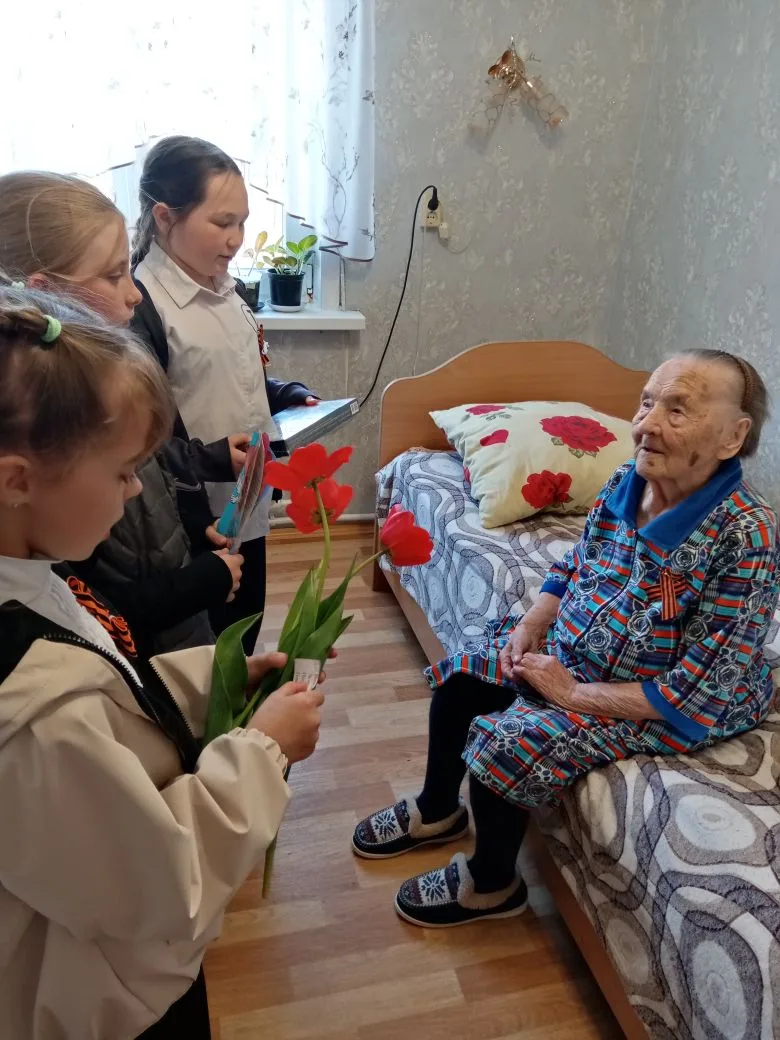 В преддверии 9 Мая Стриганская территориальная администрация совместно с учениками Стриганской школы