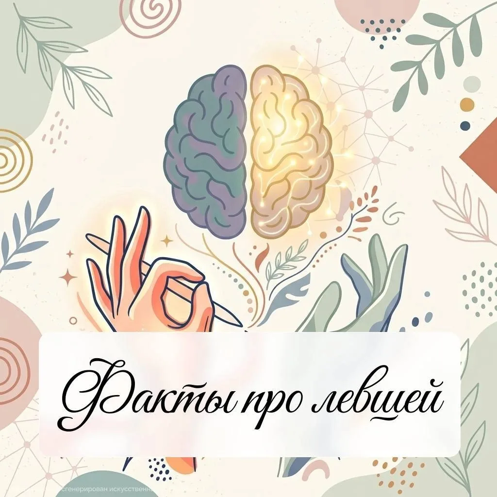 13 августа отмечают день левшей ✏️