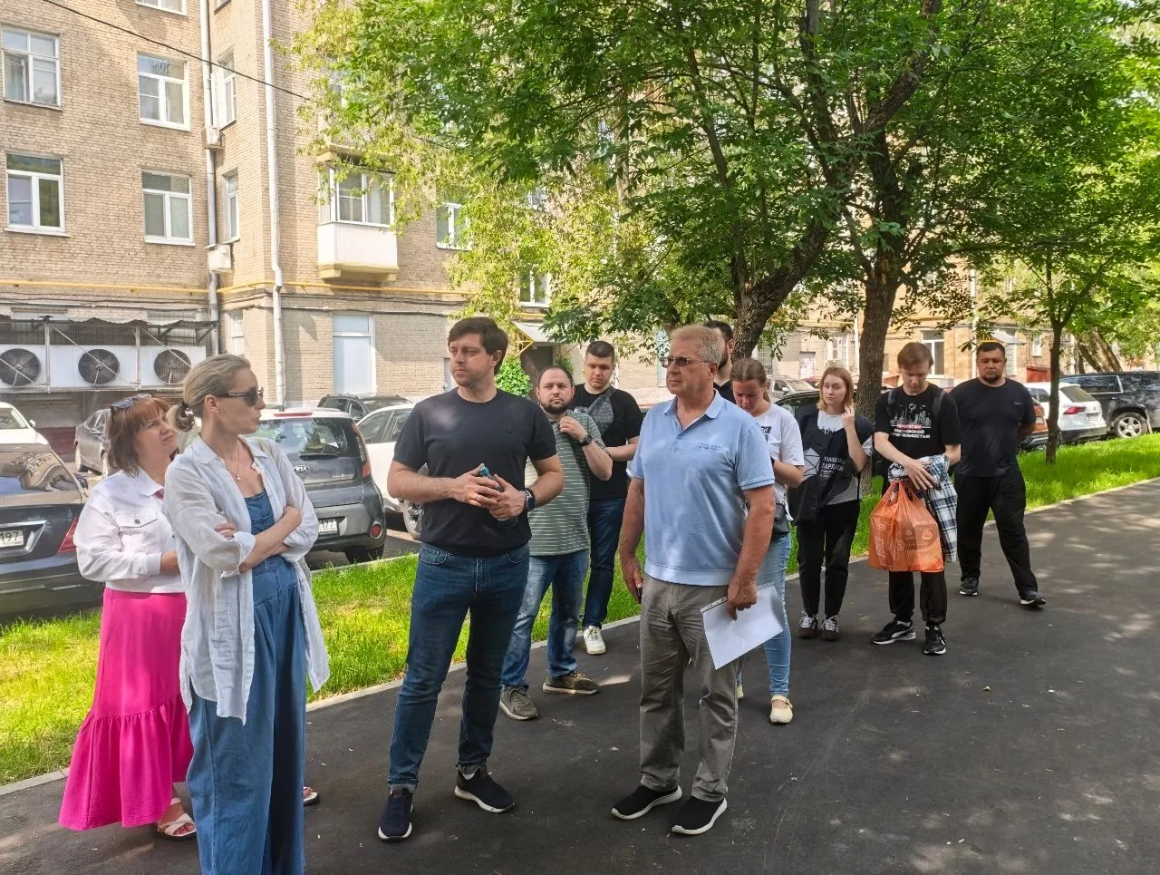 Обход территории района