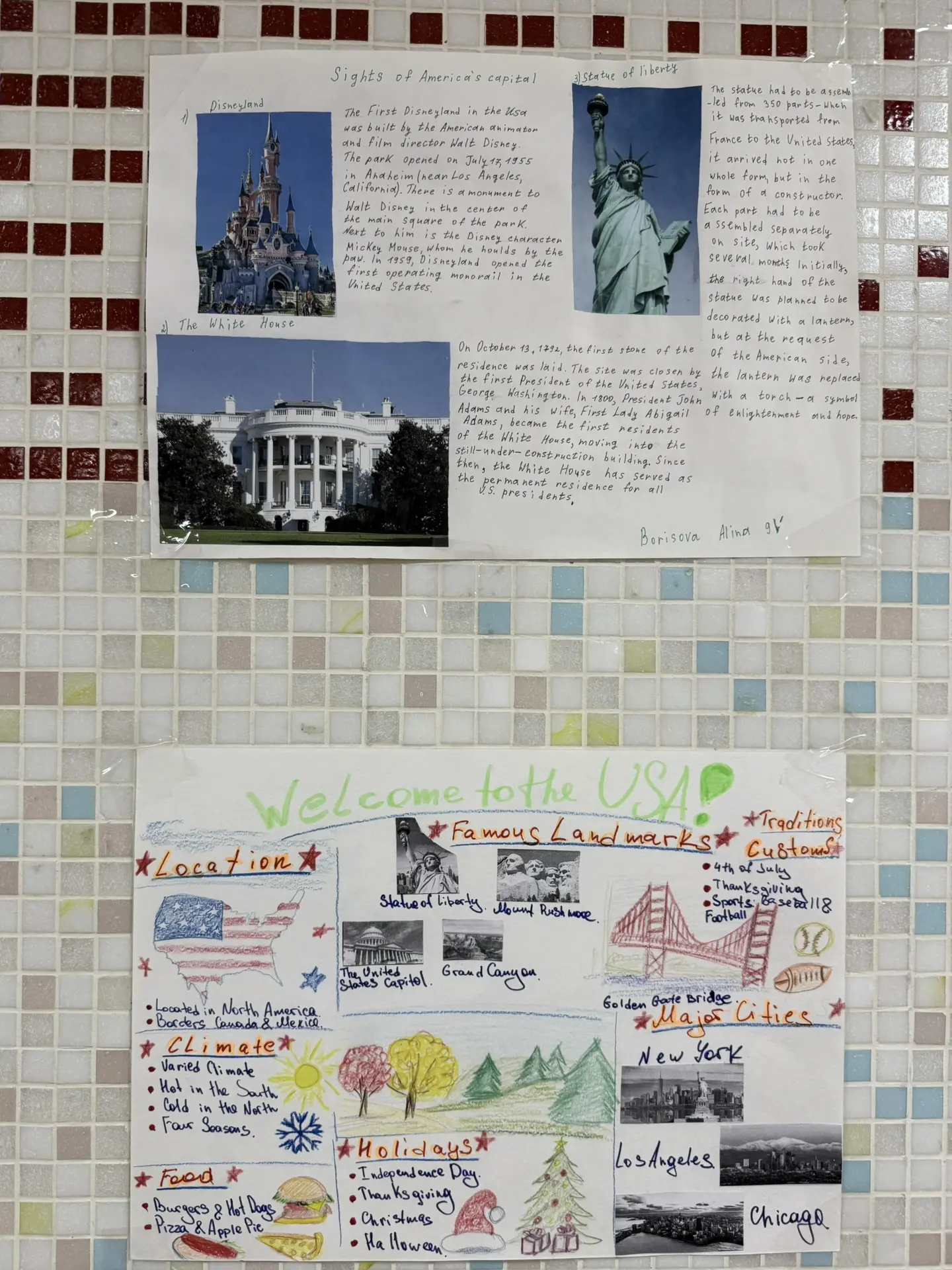 🗺 Путешествие вокруг света за один день в нашей школе!  Представляете, можно побывать в Великобритан