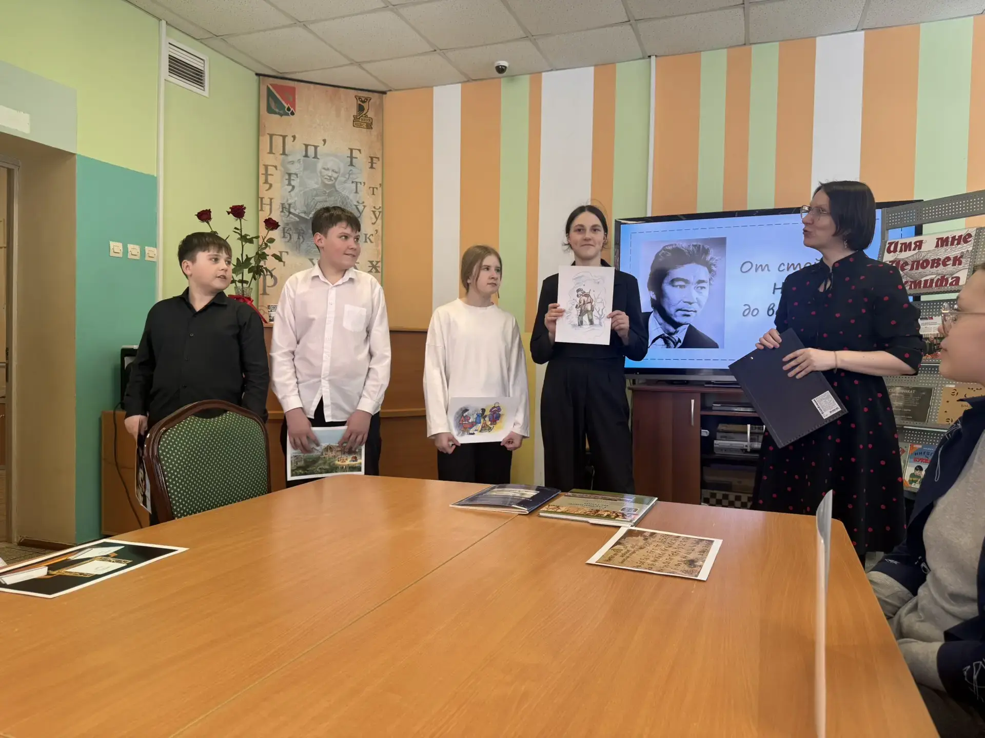 Путешествие в мир нивхской культуры: наши ученики в гостях у книги