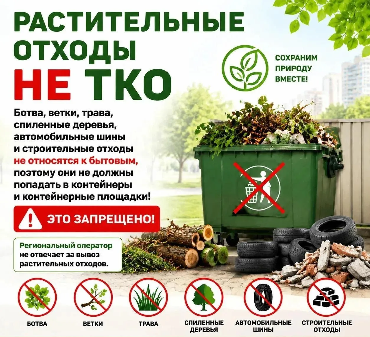 🍁Осень - время уборки участков от растительности.