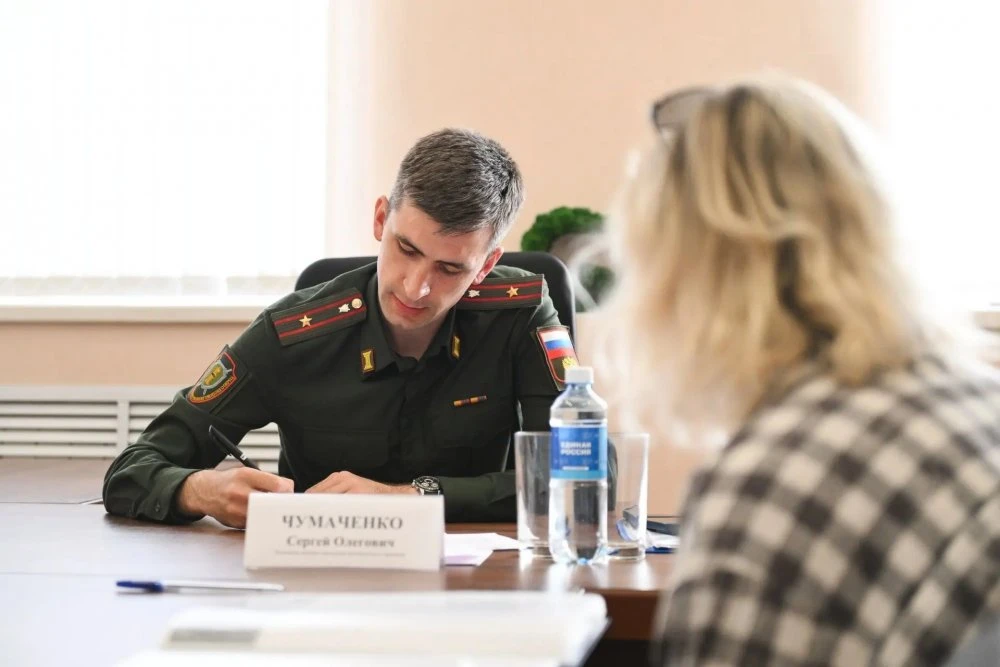 В Оренбуржье в третий раз прошел Единый день приёма участников СВО   В Штабе общественной поддержки