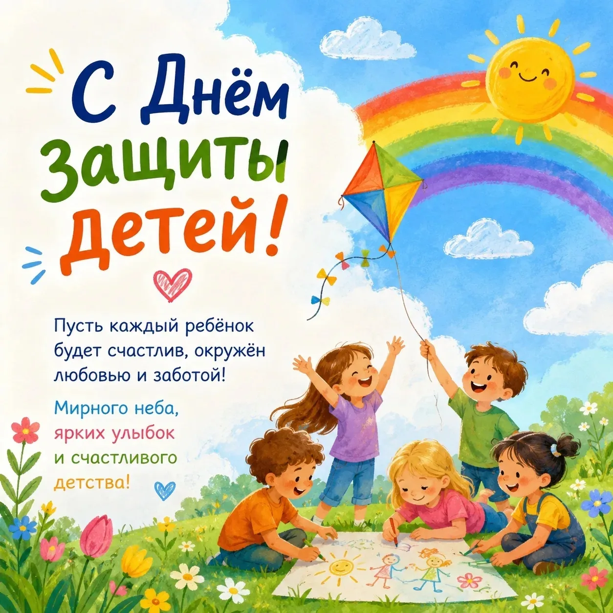 🍀С Днём защиты детей!