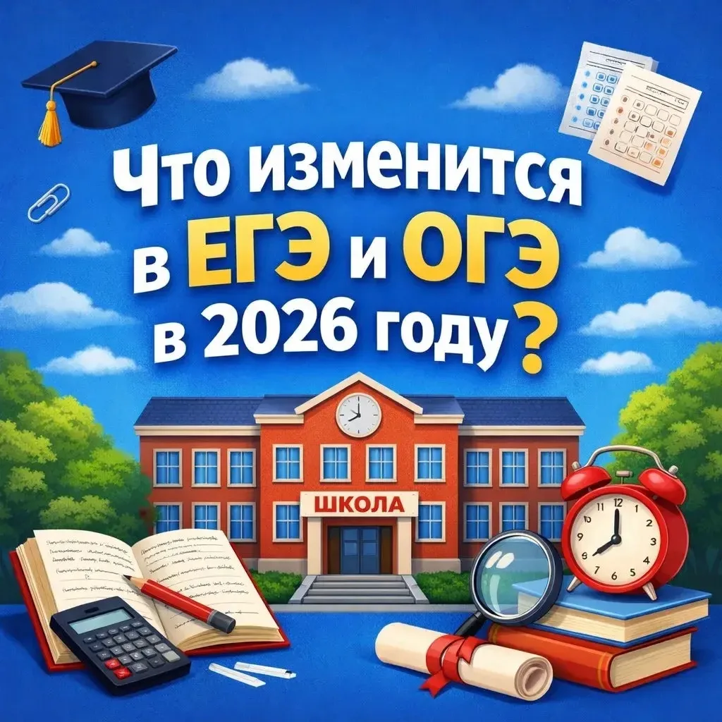 «Что изменится в ЕГЭ и ОГЭ в 2026 году?»