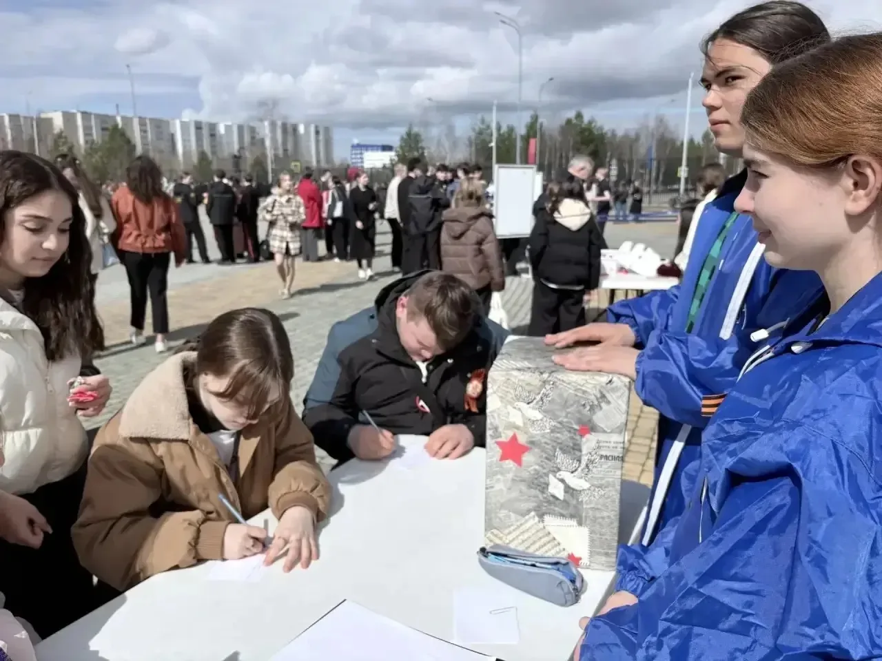 Сегодня местным отделением Общероссийского общественно-государственного движения детей и молодежи «Д