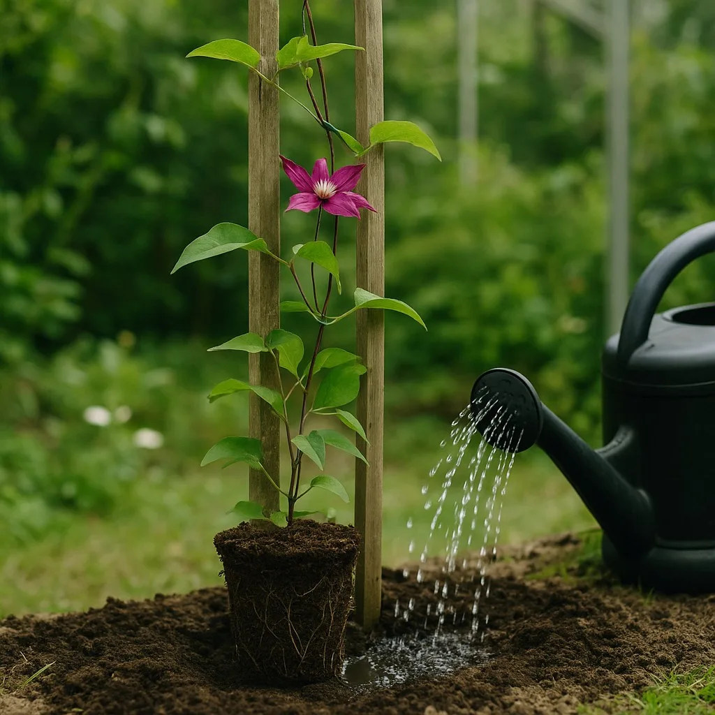 🌿 Клематисы посадка и как правильно ухаживать