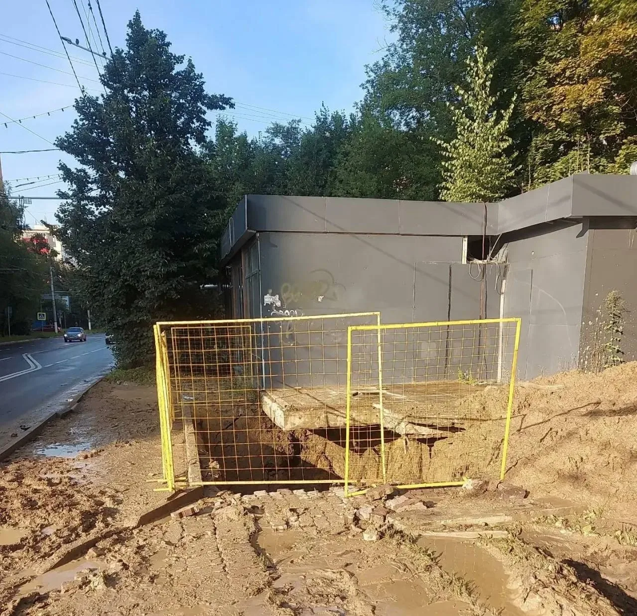 Прорыв труб на ул.Строителей наконец-то устранен 🌊