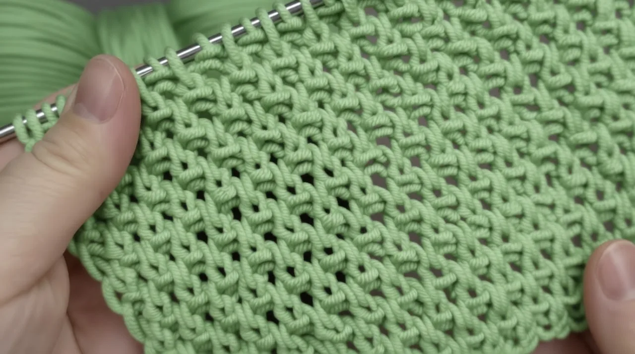 🧶 «ТЁПЛЫЙ АЖУР» — идеально для тонкой шерсти  📌 Подходит для свитера и кардигана. Вяжется просто, а 