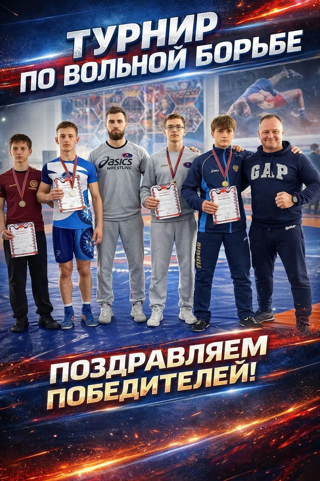 18 апреля, на базе Брюховецкой ДЮСШ состоялся открытый турнир по вольной борьбе. С гордостью сообщаю