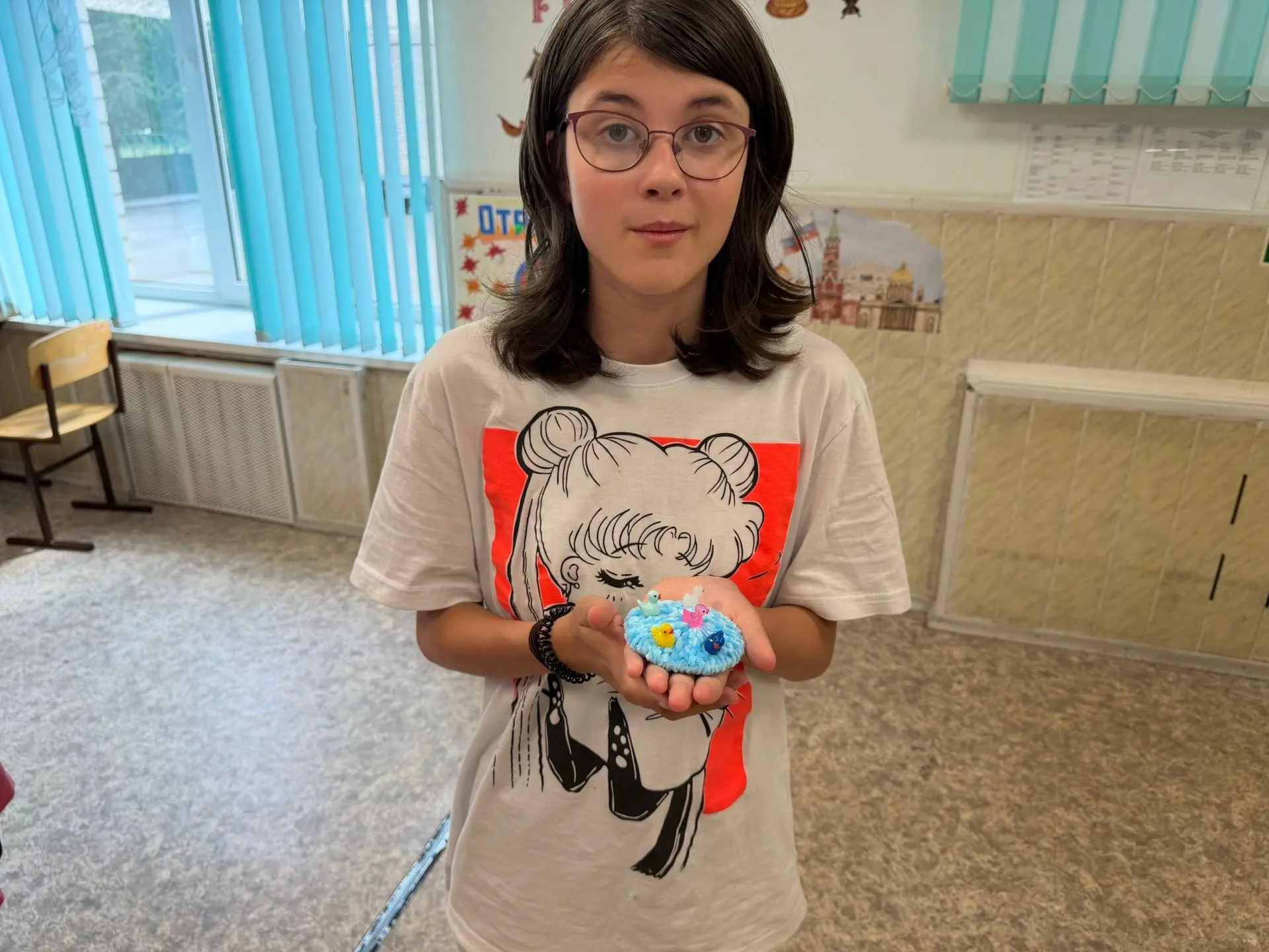 Сегодня наша Вязальная мастерская «Варежка» снова была в гостях у ГБСУ СО ОРЦДИ «Надежда» 
Ребята, к