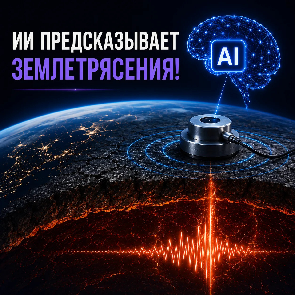 🚨 ИИ научился предсказывать землетрясения?

Российские ученые вместе с коллегами из Китая разработа