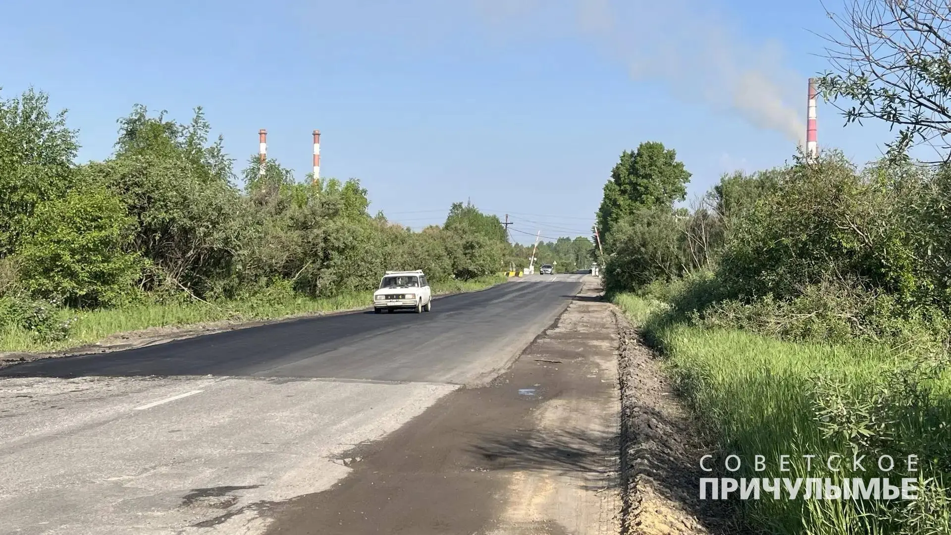 Сглазили все-таки…. Техника испарилась с «нижней» дороги в Бор. Но оставила после себя ...
