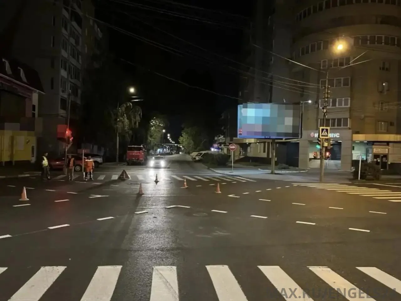 🚧 На диагональном перекрёстке обновлённых участков дорог улиц Петровская, Маяковского,...