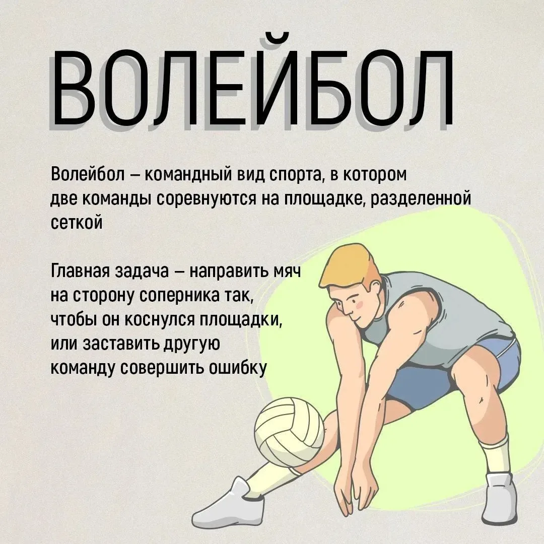 Волейбол — один из самых популярных командных видов спорта в мире.