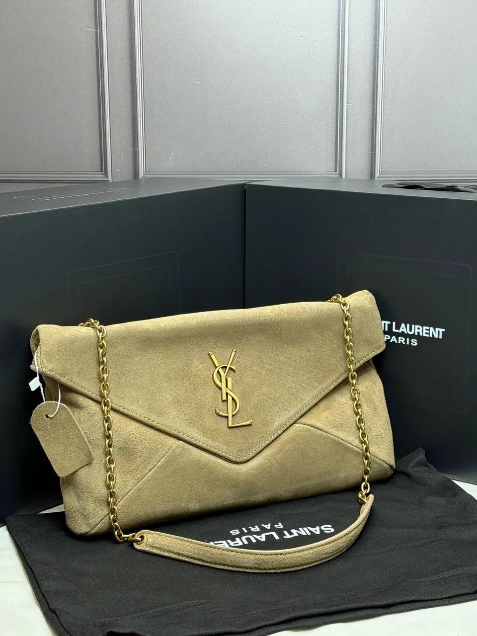 👜 YSL — та самая сумка из натуральной замши