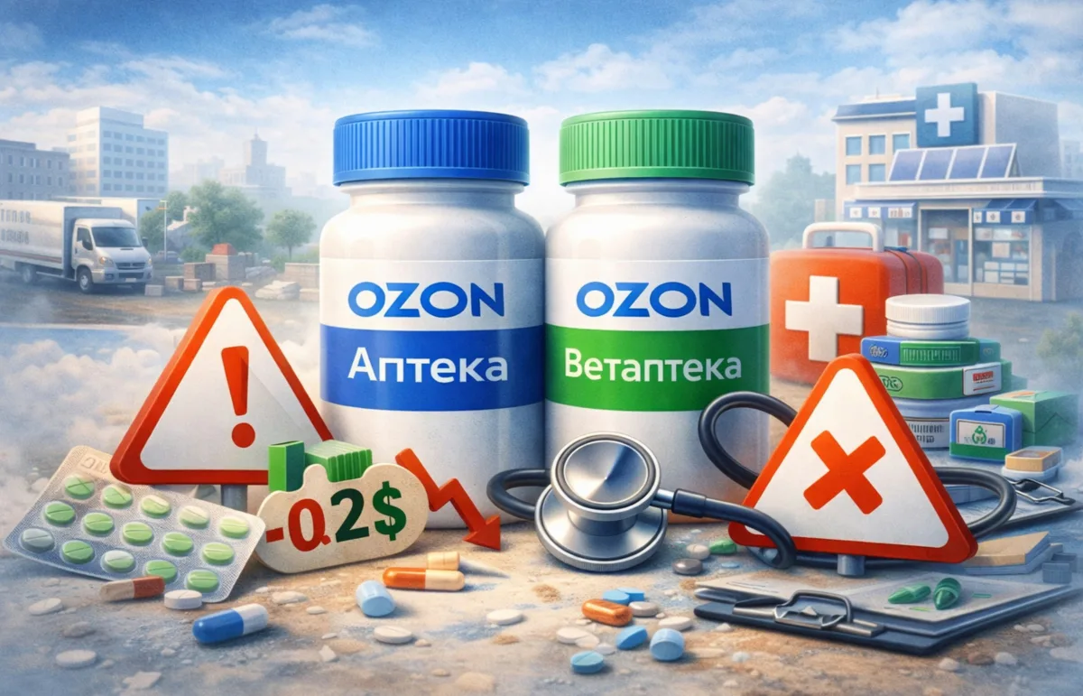 Ozon заходит в фарму: новые бренды и усиление конкуренции

Компания зарегистрировала товарные знак