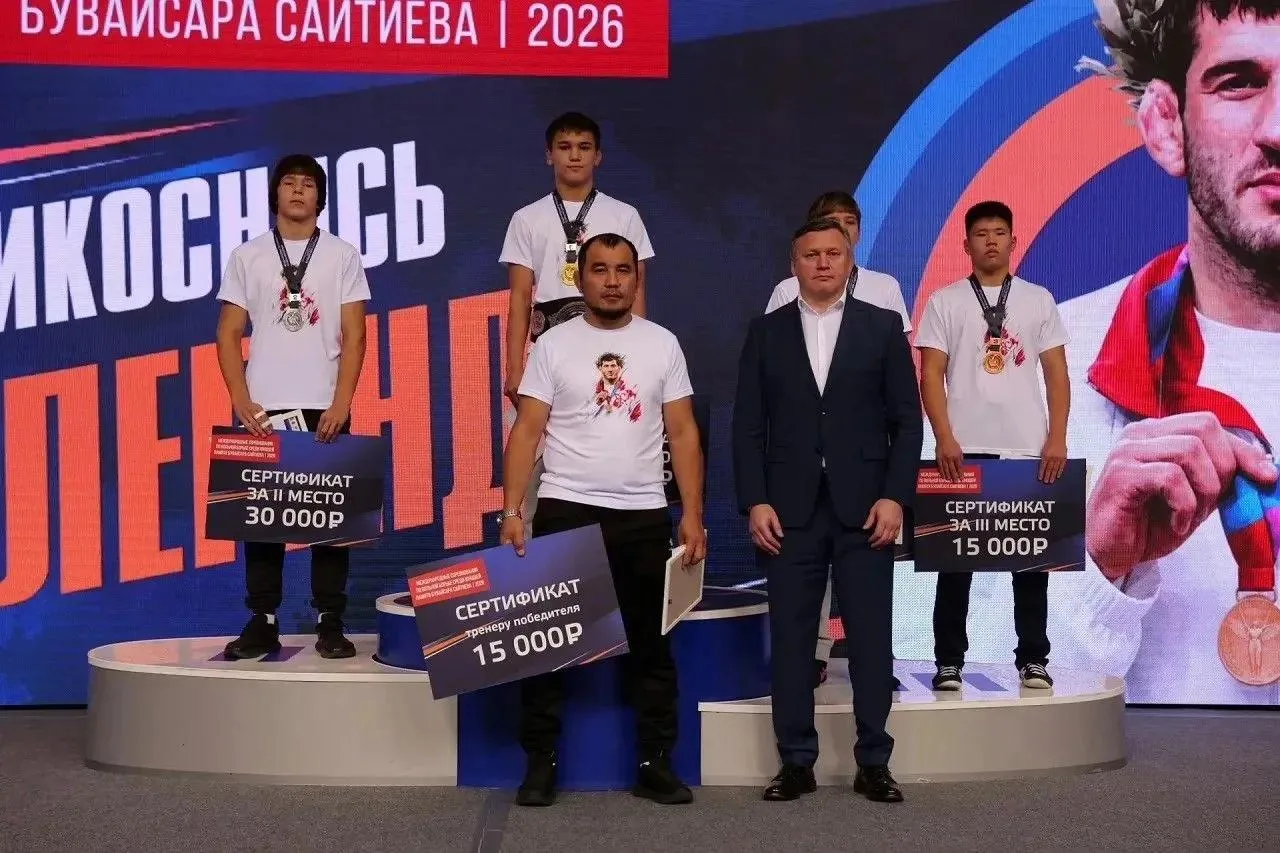 🥈Дмитрий Толмашов из Хакасии - серебряный призёр международных соревнований по вольной...