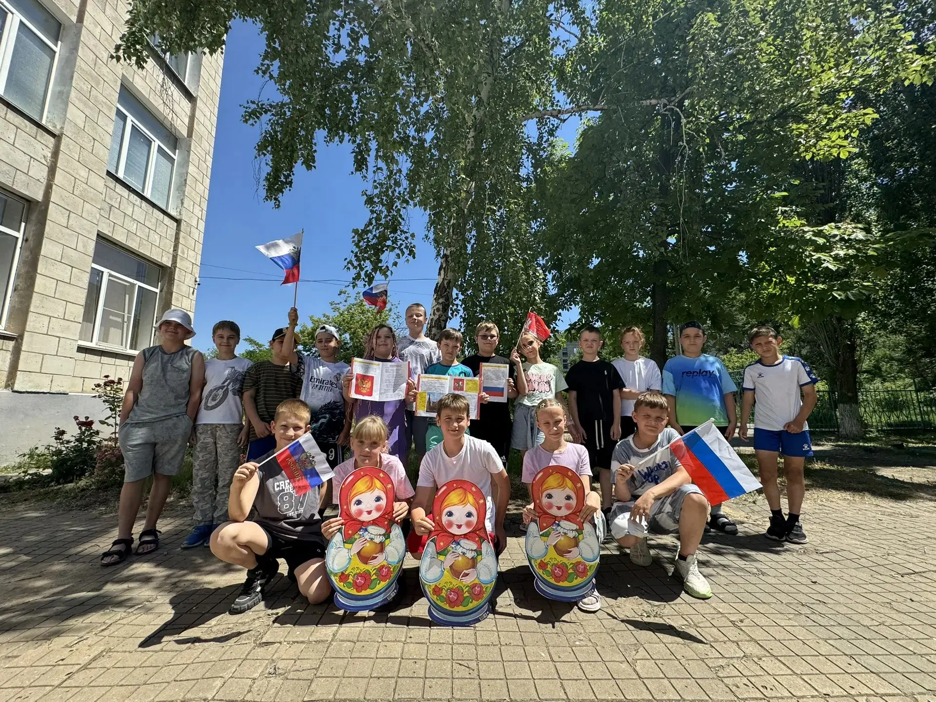 ❤️💙🤍 8-й день в «Забияке»: 
В преддверии главного праздника страны!

4 отряд, день 8-й. Сегодня в 