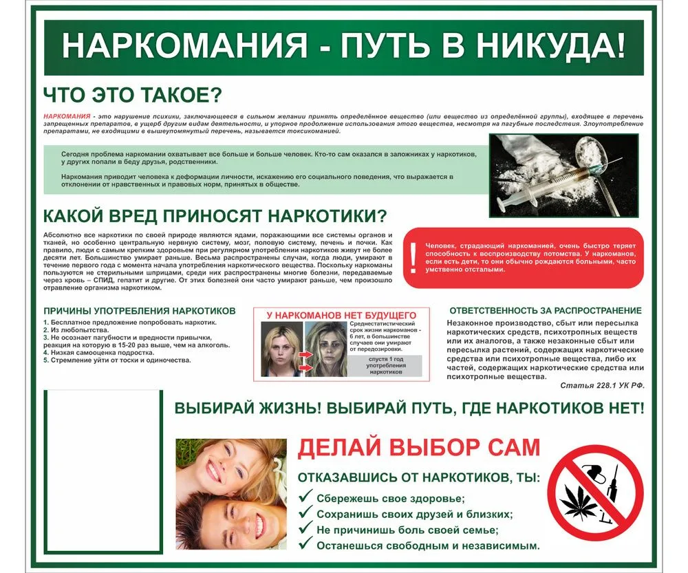 Профилактика наркомании