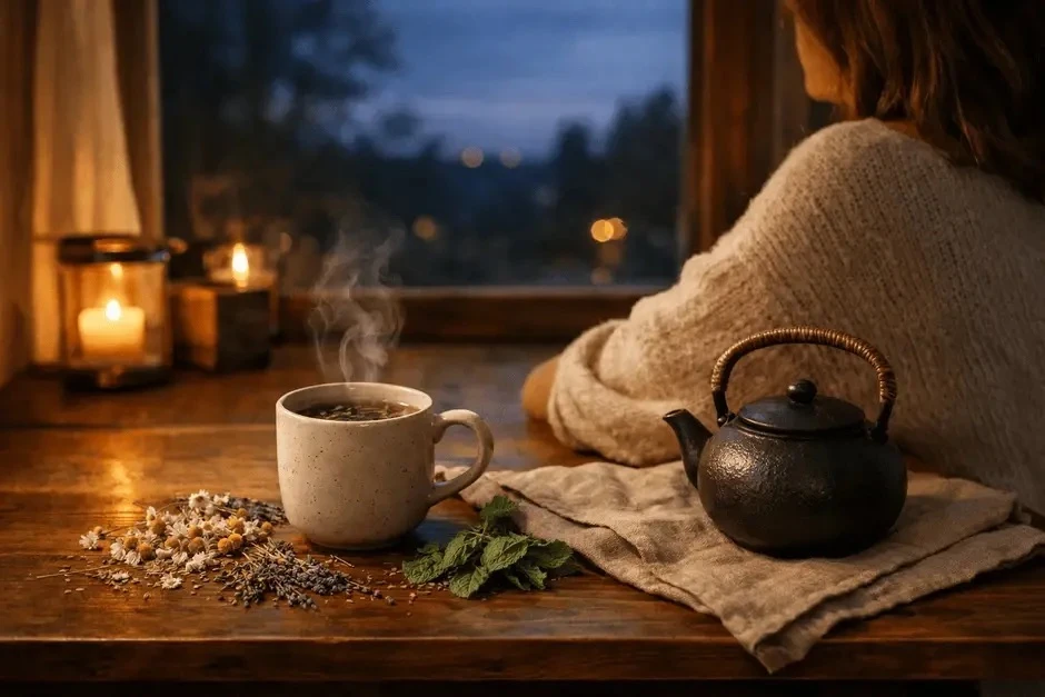 🍵ЦЕЛЕБНЫЙ ЧАЙ, который подарит вам расслабление и крепкий сон