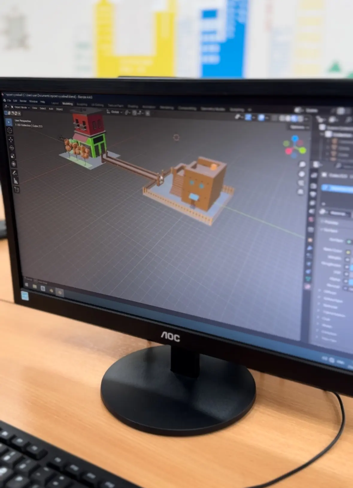 ОБУЧАЮЩИЕСЯ ЦДЮТТ ОСВАИВАЮТ 3D-МОДЕЛИРОВАНИЕ В СФЕРЕ АРХИТЕКТУРЫ  Обучающиеся ЦДЮТТ осваивают соврем