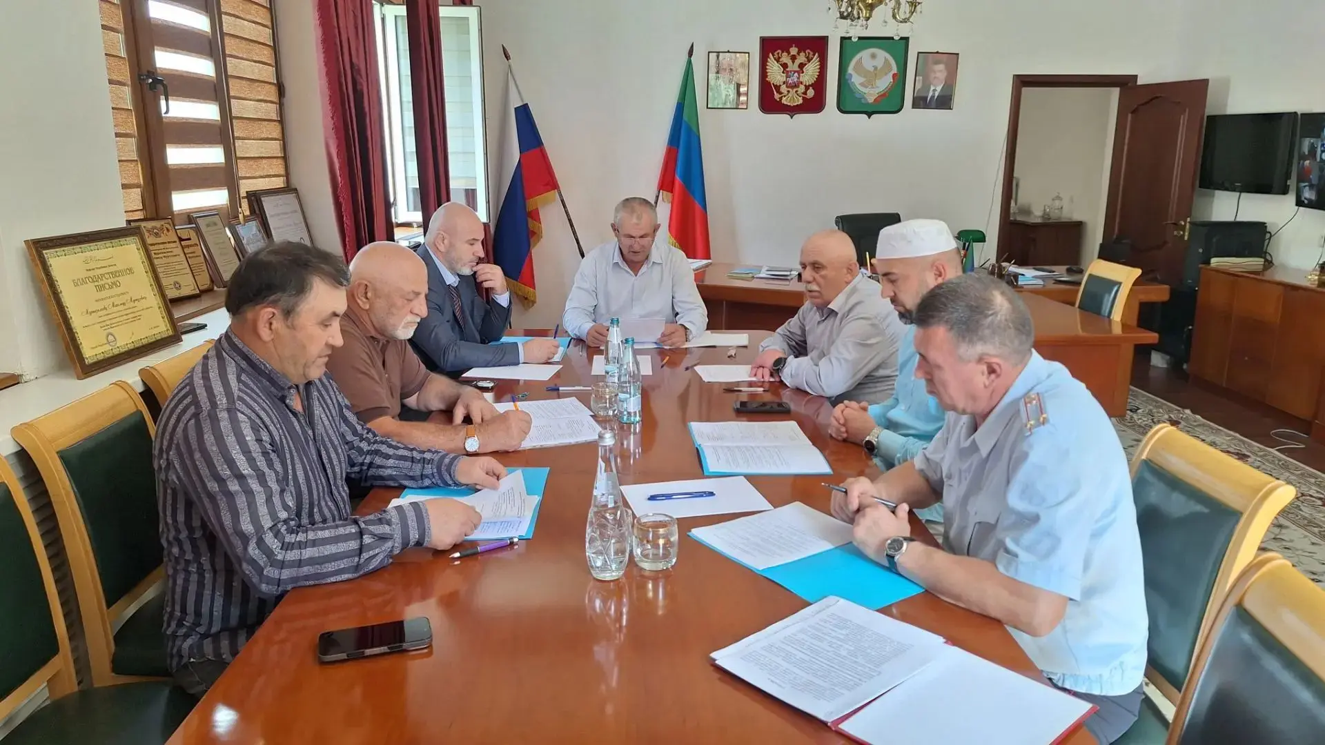 Сегодня, 26 августа 2026 г., прошло плановое заседание АТК в МР «Ахвахский район». Вел ...