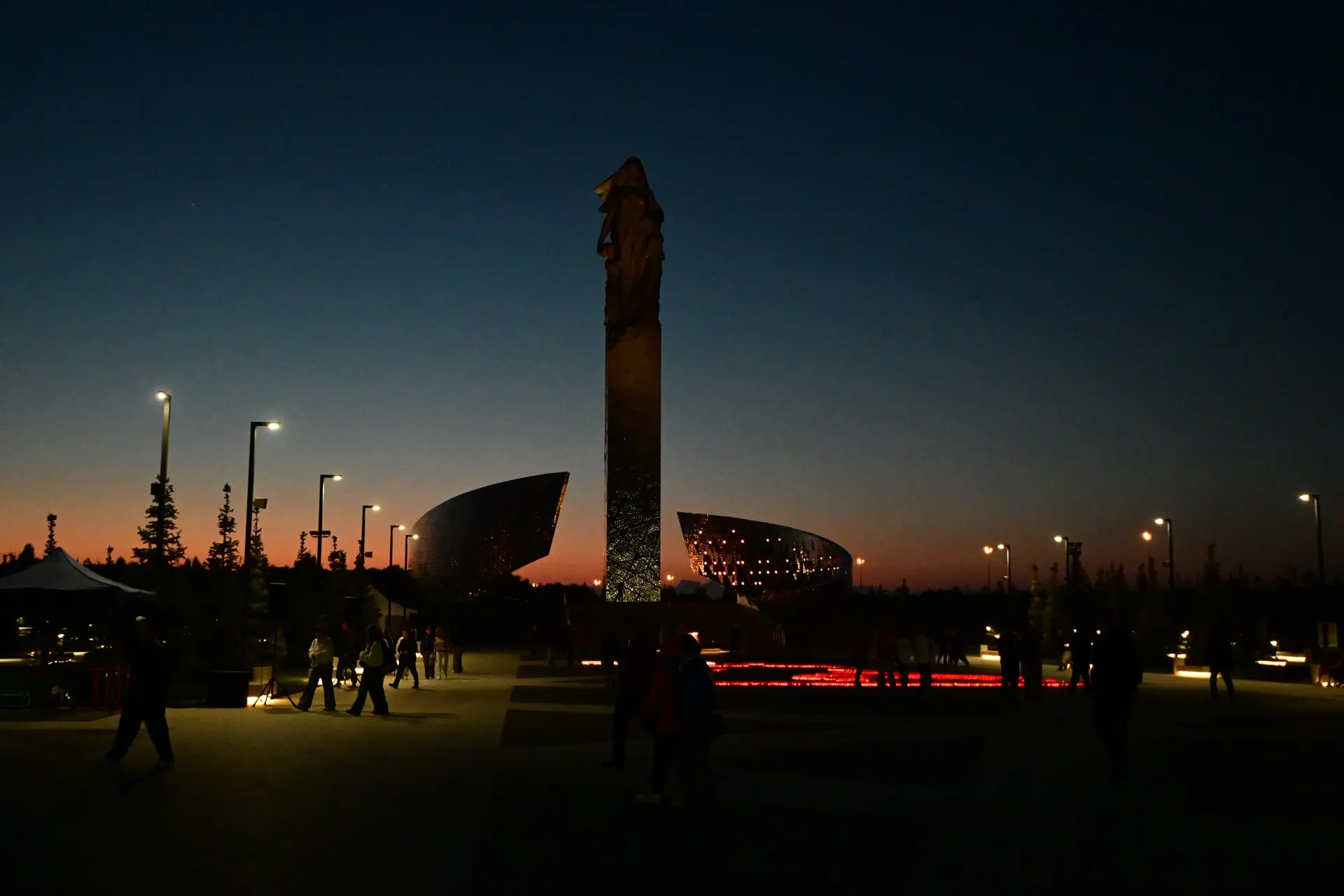 В День памяти и скорби в Зайцево, на территории мемориального комплекса в память о мирных жителях СС