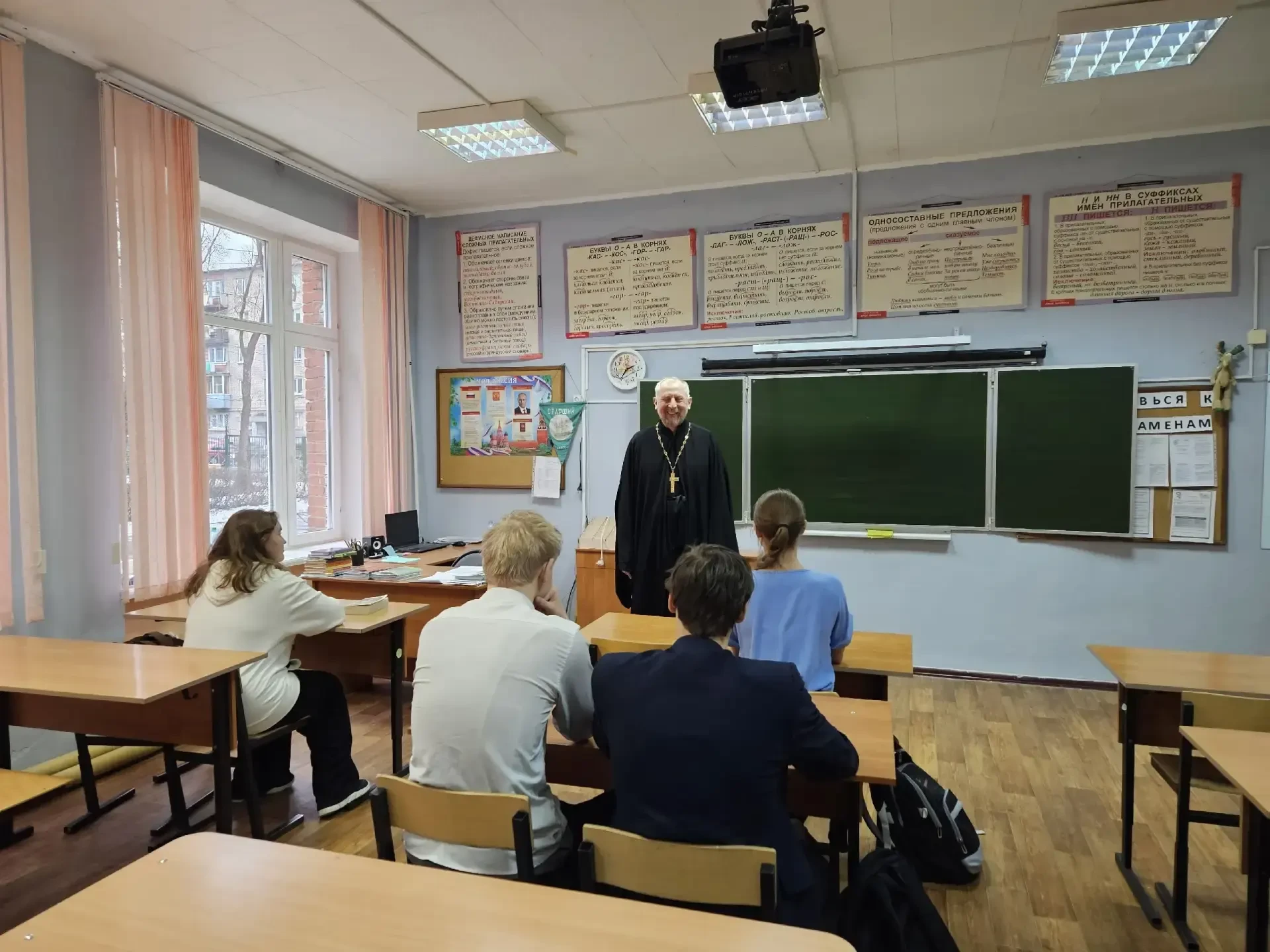 💥В «Образовательном комплексе «Пущино» продолжается реализация проекта «Диалог со священником», в ра