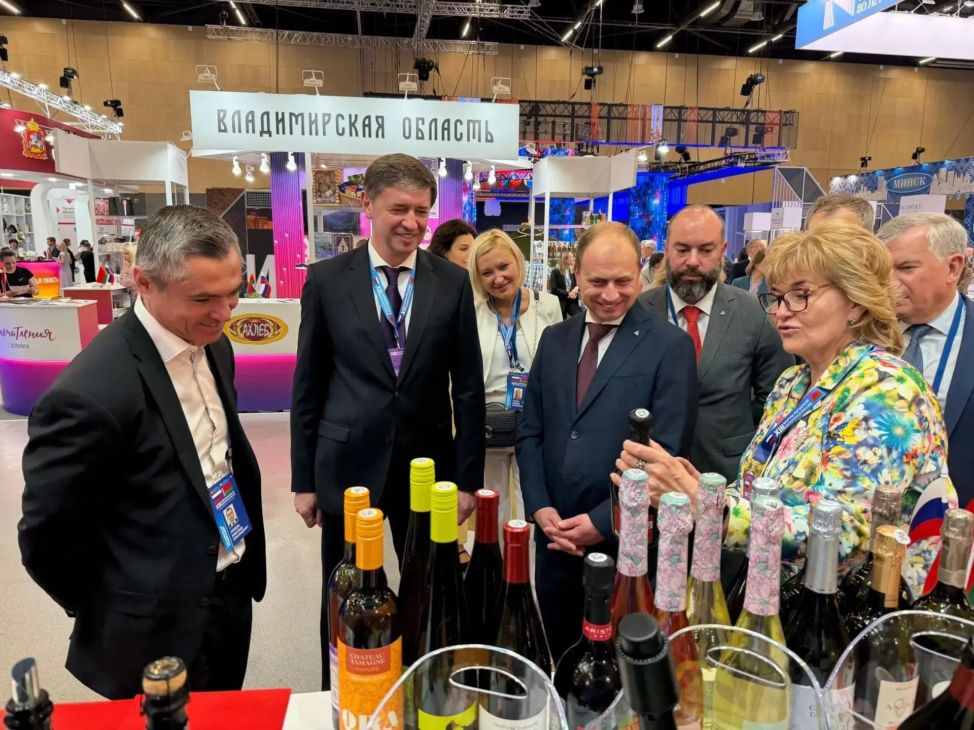 Роман Чекушов оценил продукцию Краснодарского края на Форуме регионов Беларуси и России