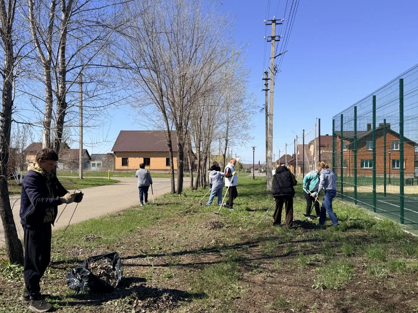 🤝Там, где есть участие — есть результат  Сегодня в Павловке было теплее, не только от солнца, но и о