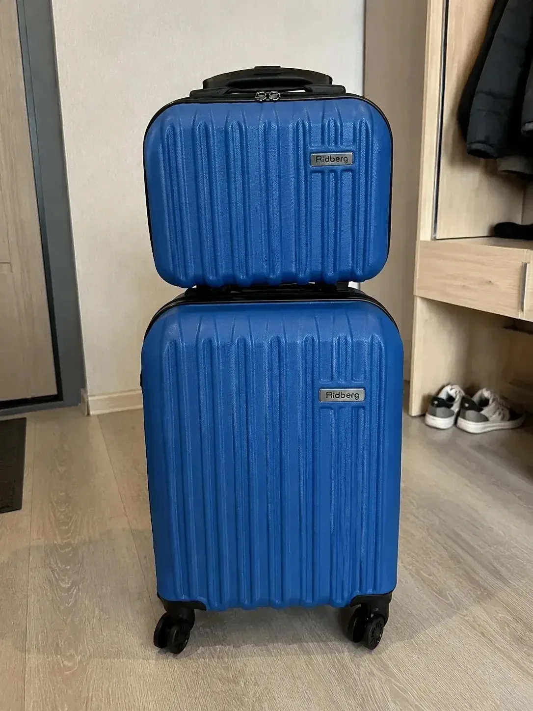 Недорогой двойной чемодан 😍