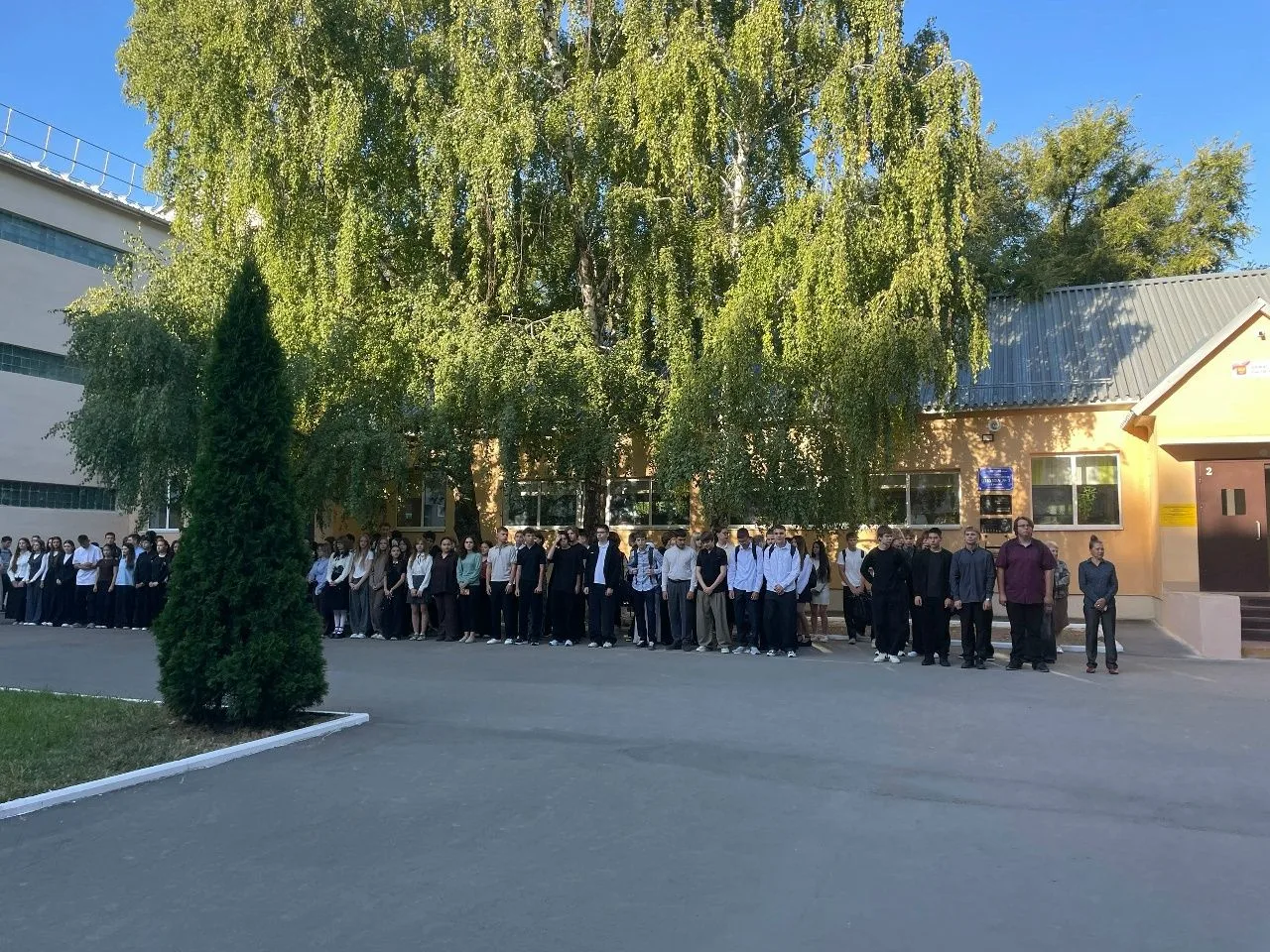 «Линейка,посвященная Дню солидарности в борьбе с терроризмом и памяти жертв Беслана»