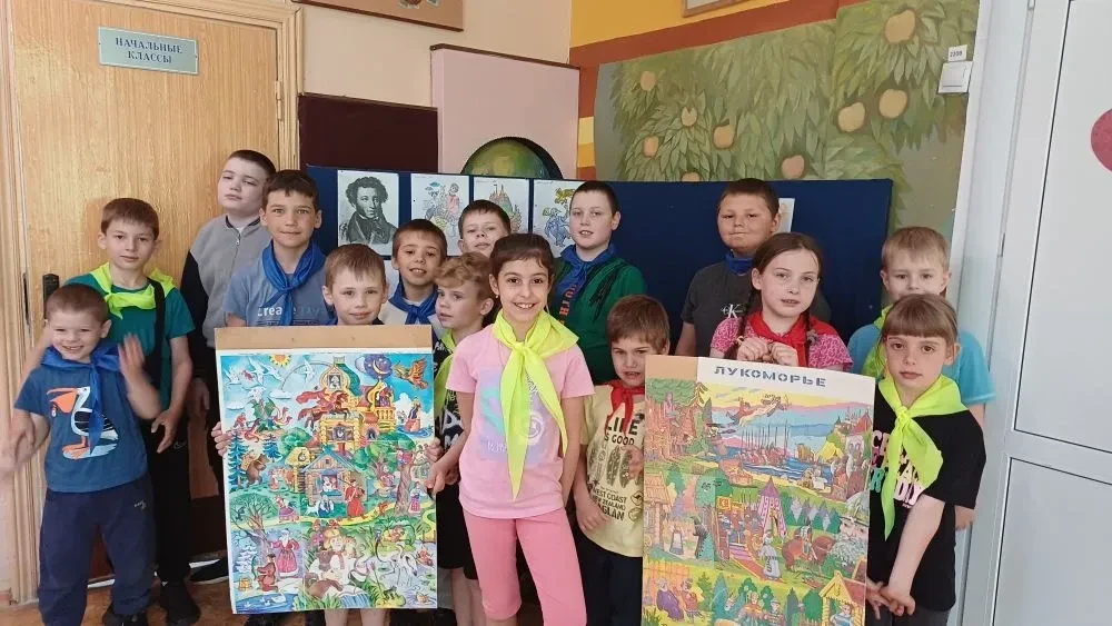 05.06 - 06.06 Летний дневник  
Эти дни были посвящены творчеству Александра Сергеевича Пушкина.   6 
