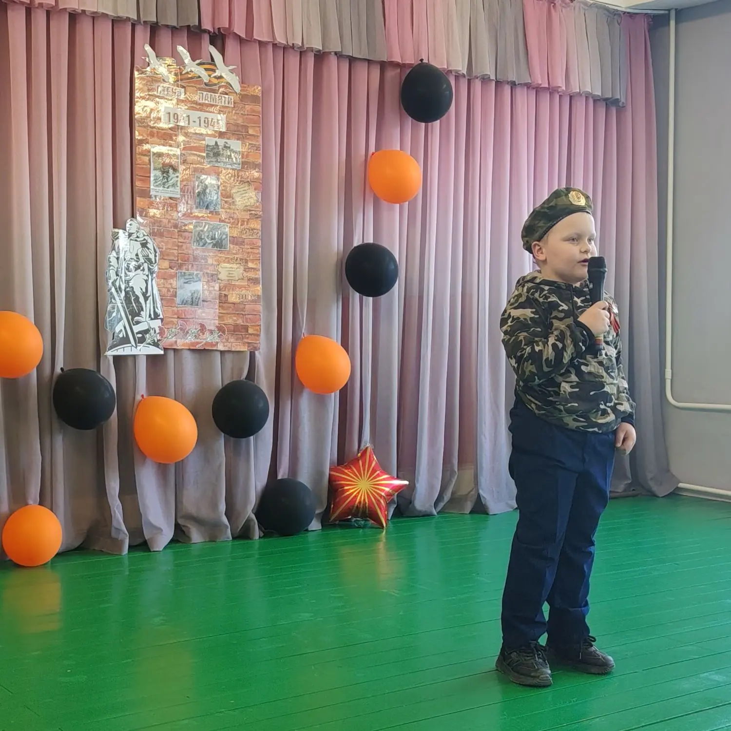 🎖️ Строки, опалённые войной  Сегодня прошёл трогательный и значимый конкурс чтецов «Строки, опалённы