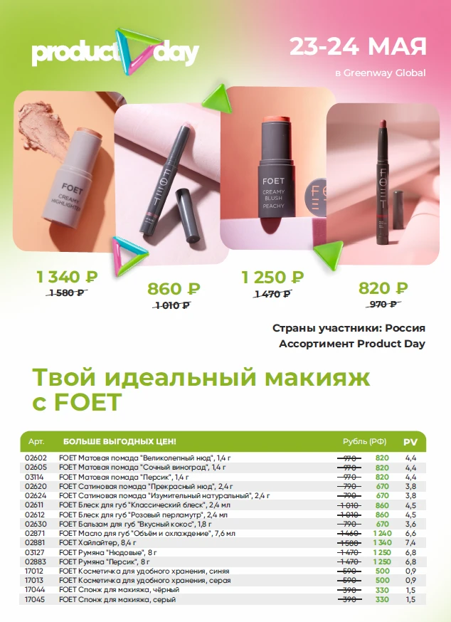 ПРОДУКТОВЫЕ ДНИ