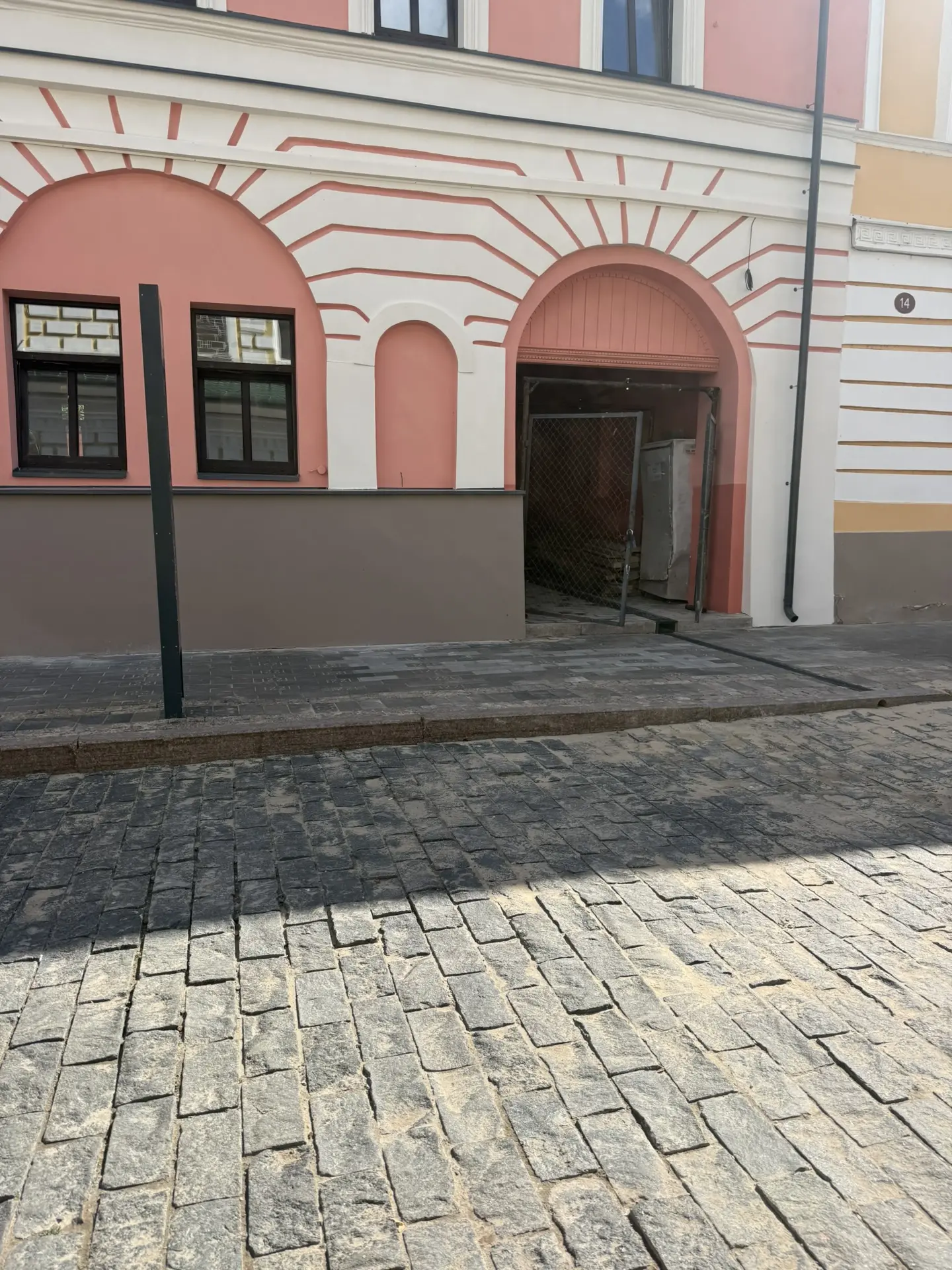 Благоустройство территории на улице Кожевенная