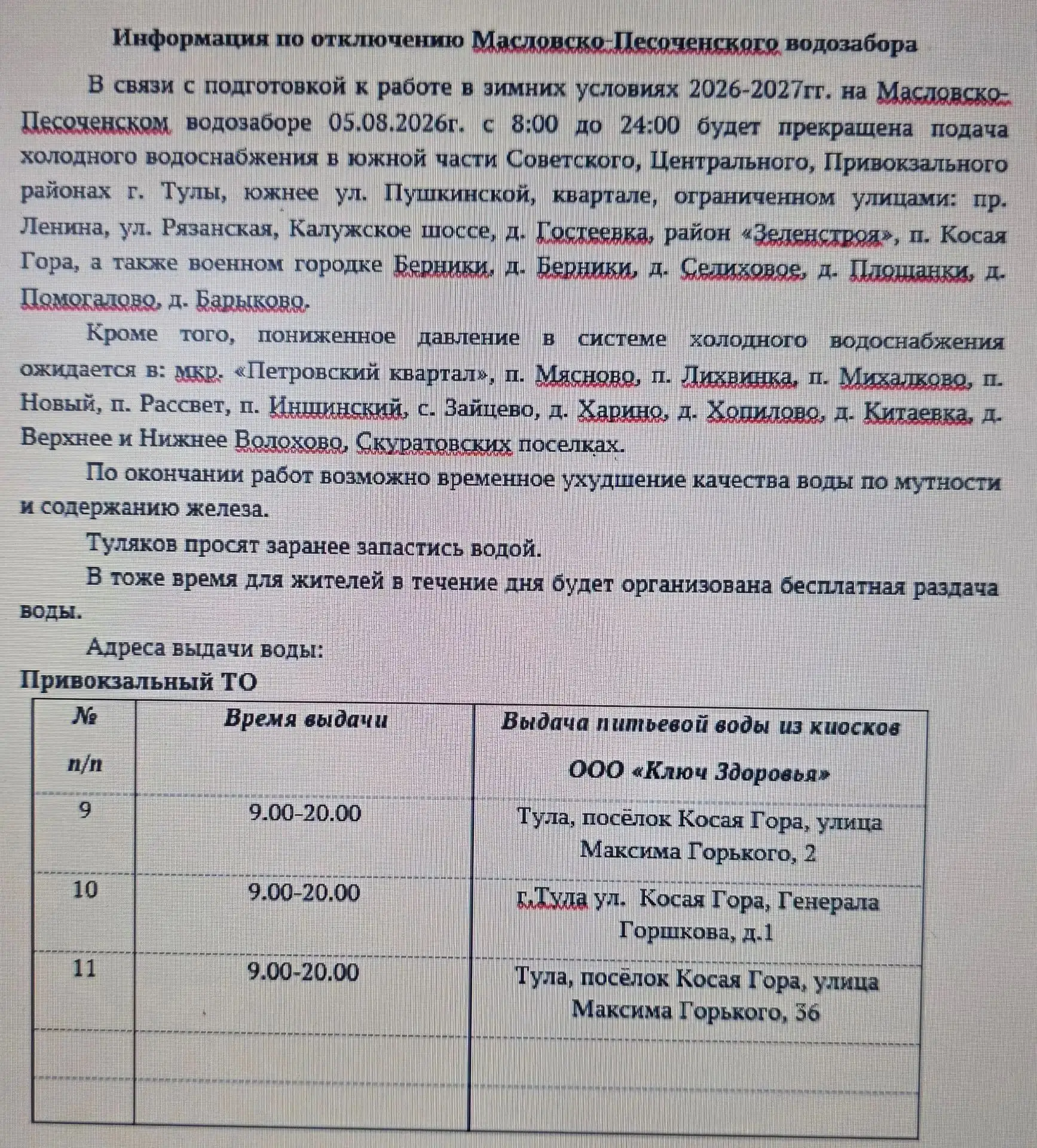 Медиа публикации