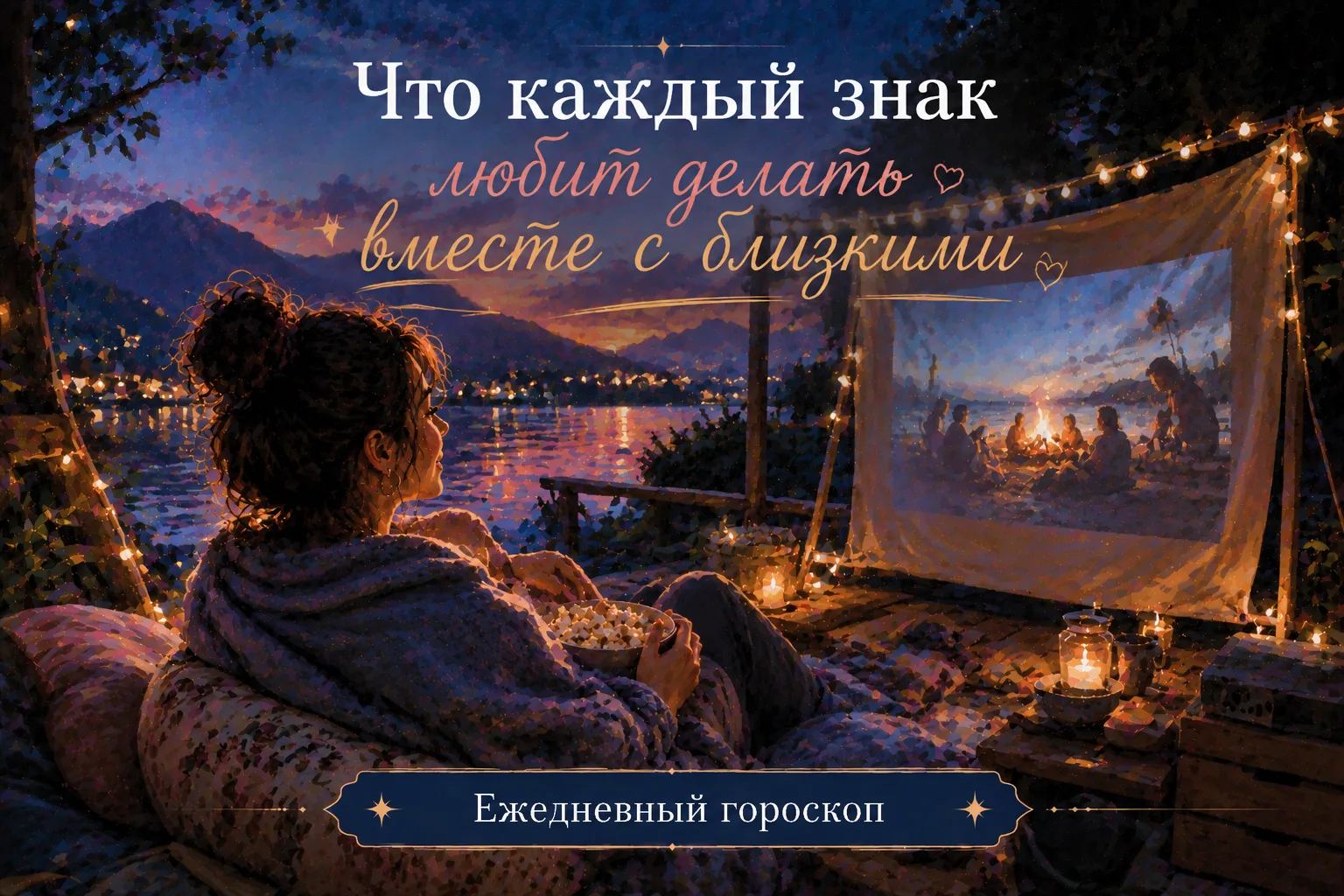 ❤️ Что каждый знак зодиака любит делать вместе с близкими

Самые тёплые моменты редко бывают грандио