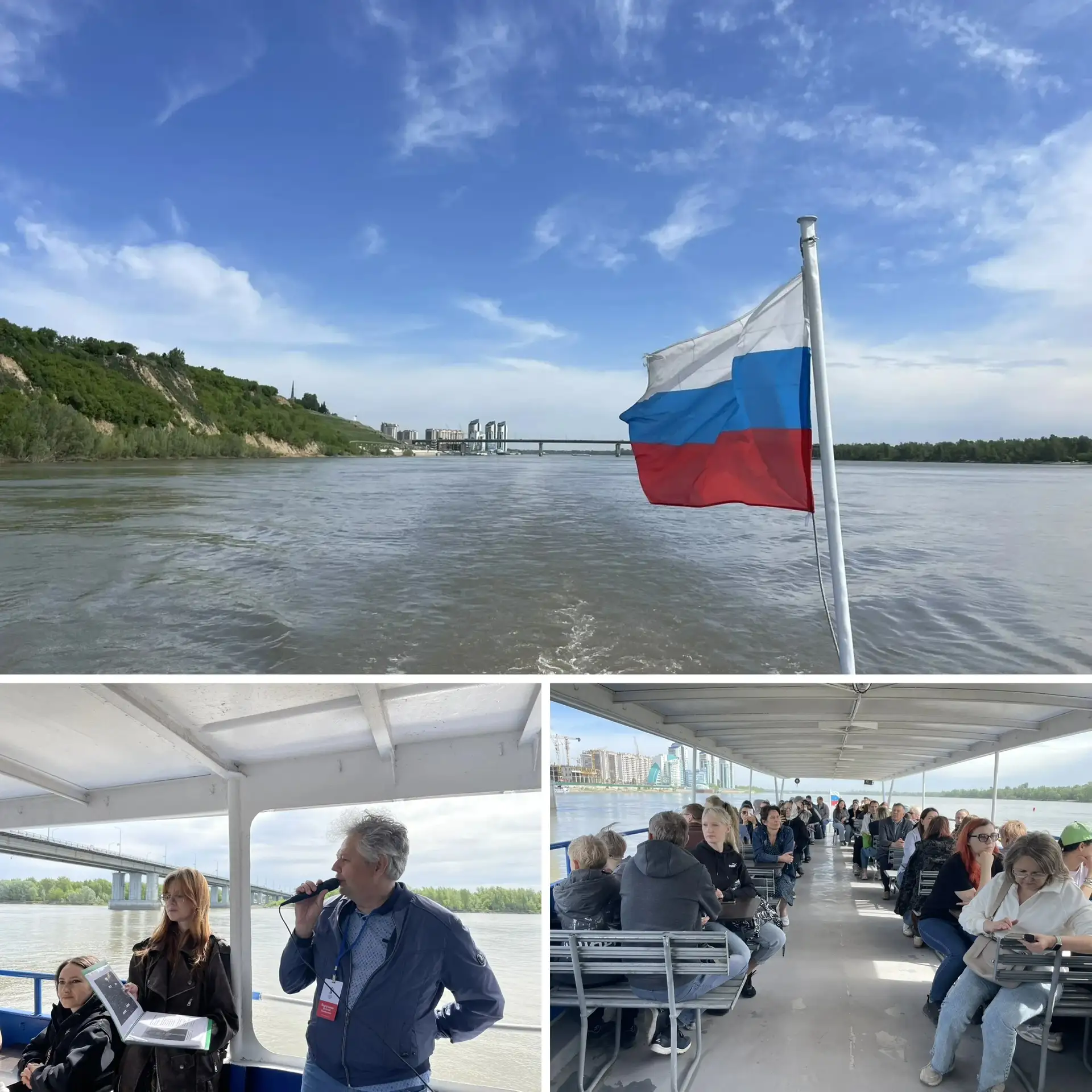 🛳Теплоходные экскурсии по Оби стартовали: