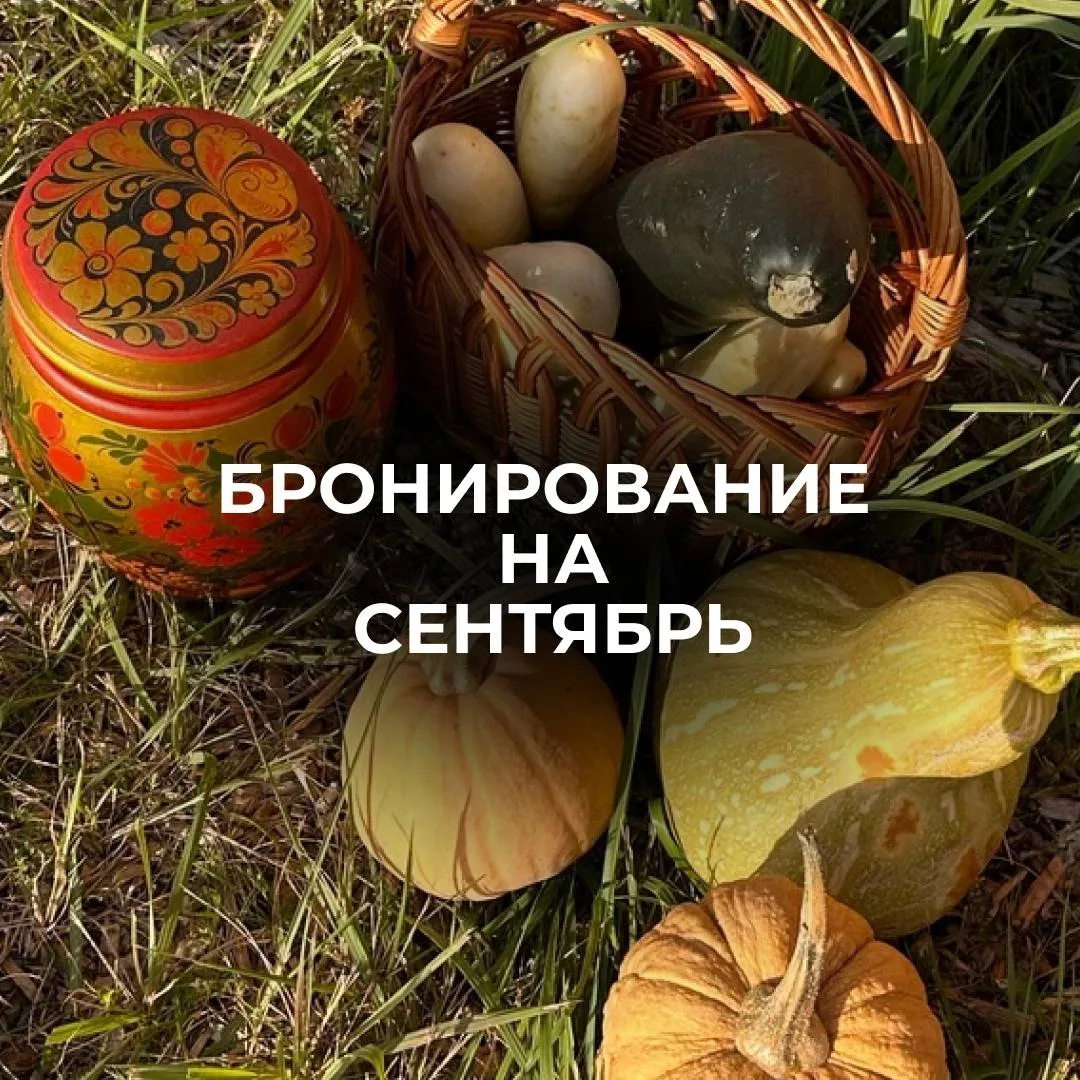 🍁Бронирование на сентябрь