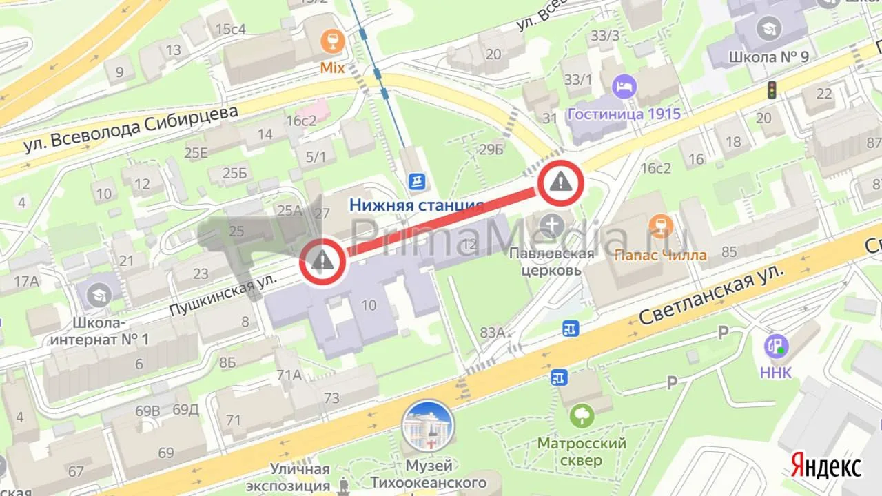 Во Владивостоке движение и парковку ограничат на Пушкинской 4 сентября из-за открытия ф...
