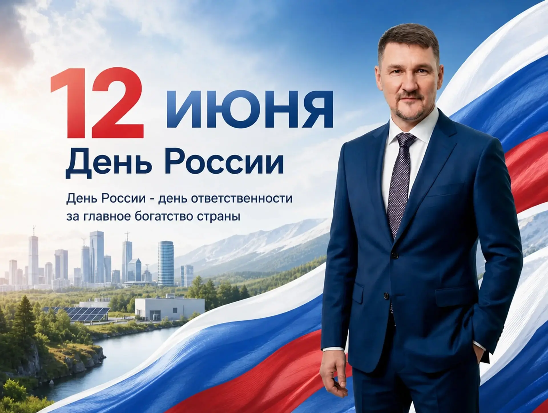 День России - день ответственности за главное богатство страны

12 июня мы празднуем не только госуд