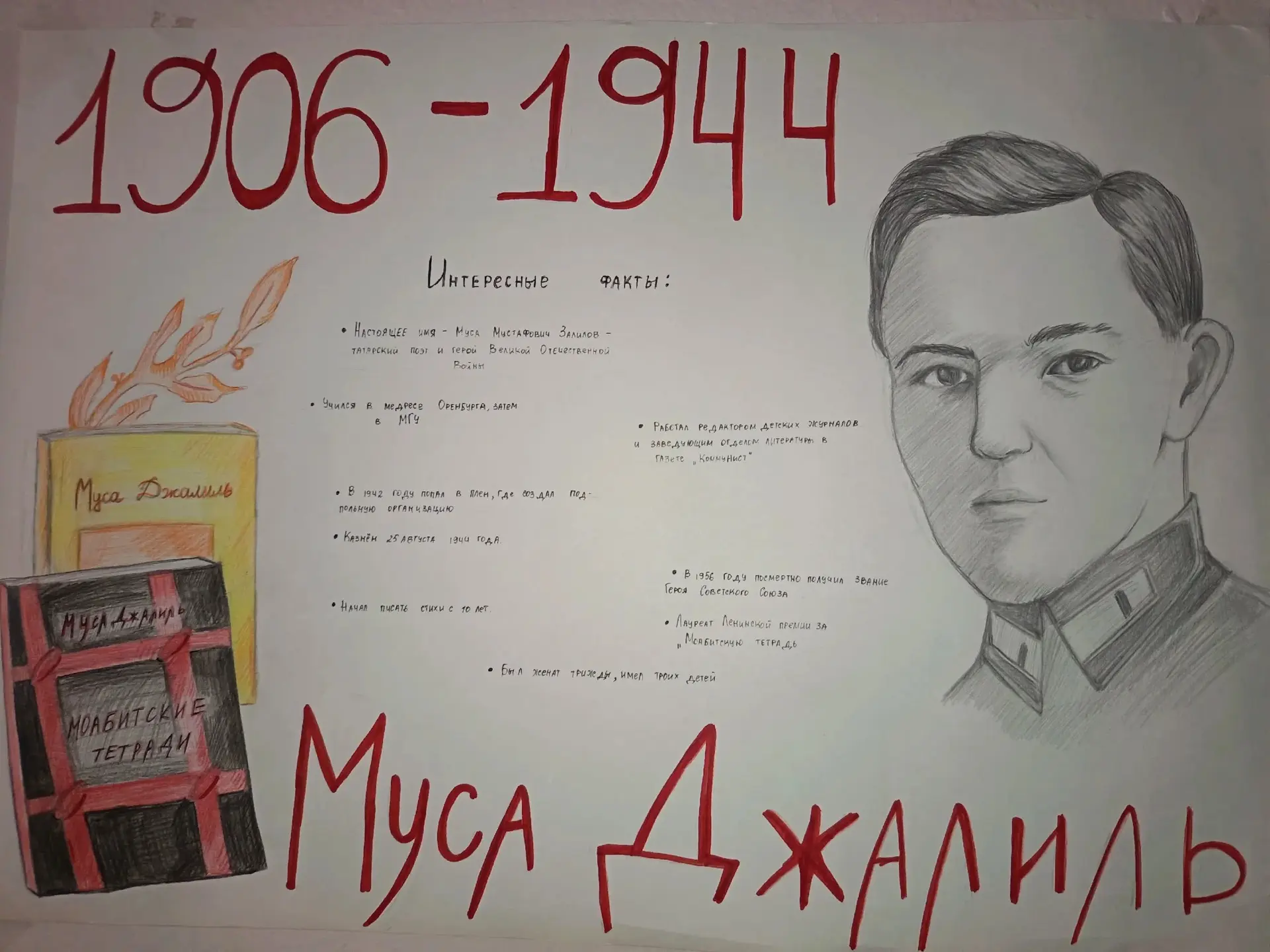«Я жизнь свою посвятил народу»: пришкольный и трудовой лагеря — вместе к 120-летию Мусы Джалиля

В э