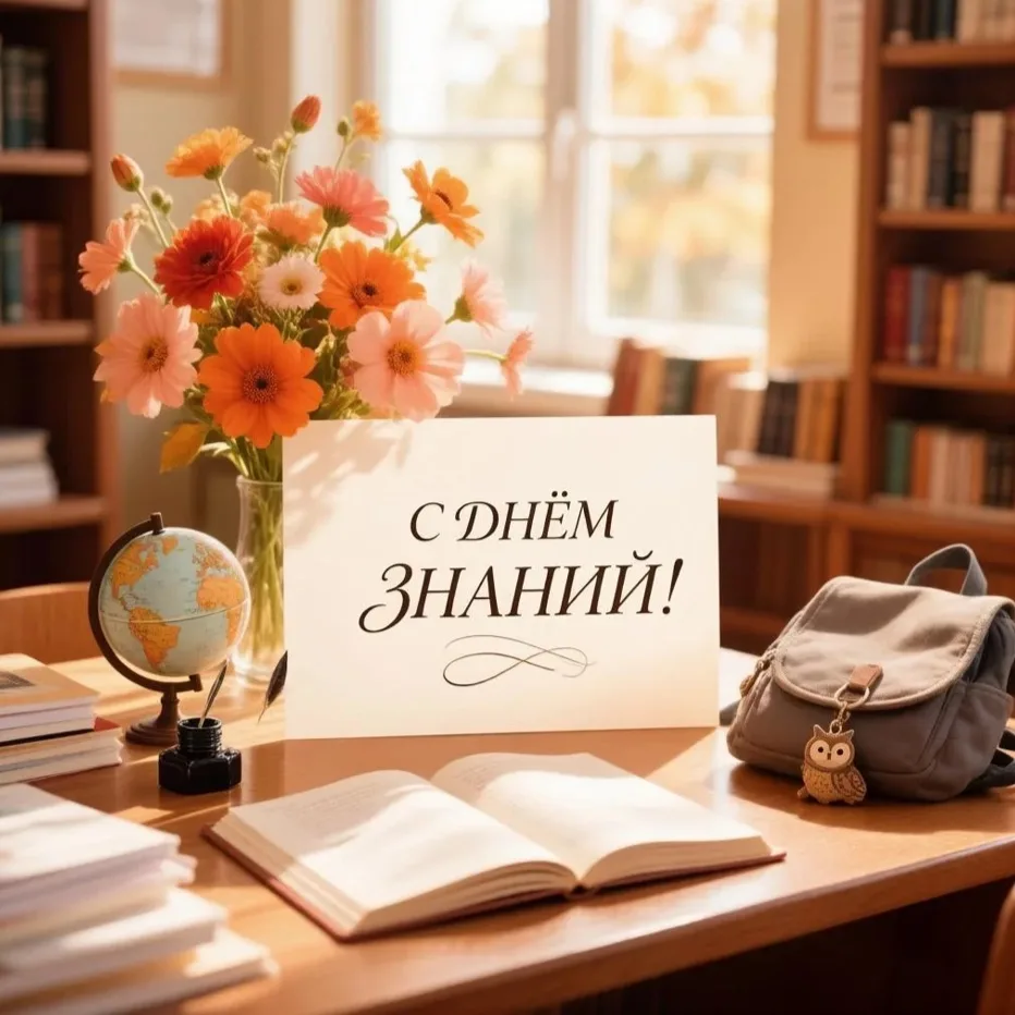 💐💼📚Поздравляем с Днём знаний! Пусть этот учебный год станет временем удивительных от...