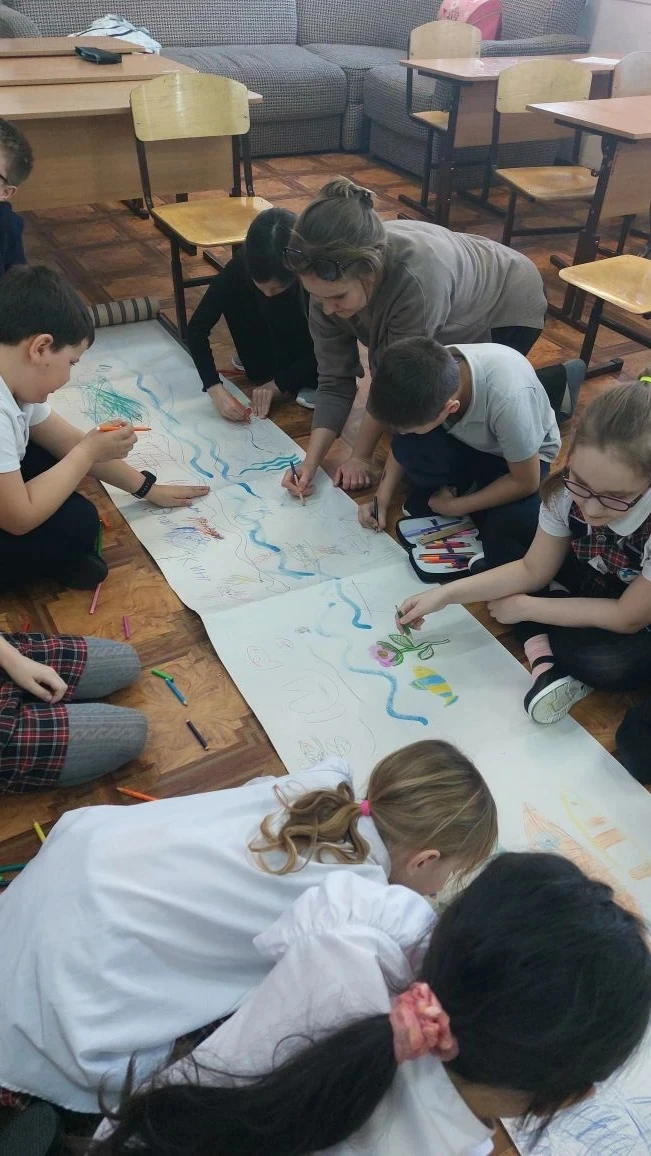 В Кольцовской школе № 5 прошел психотренинг для младших классов  Коррекционное психологическое мероп