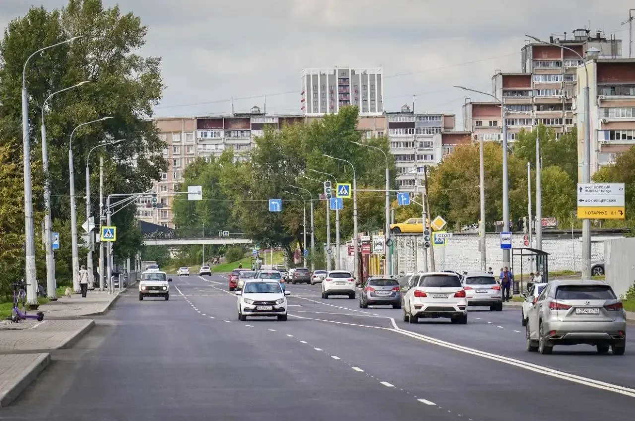 На улице Карла Маркса в Нижнем Новгороде изменили схему движения